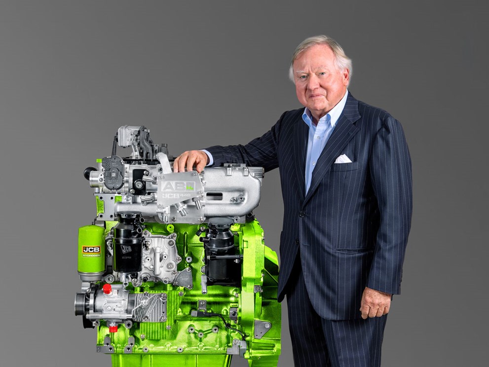 Lord Bamford Hydrogen Combustion Engine