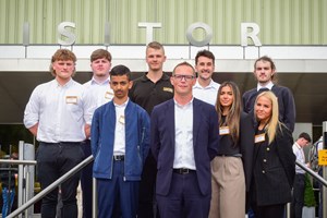 JCB apprentices are set to share their on-the-job training experience with an audience of at least 140,000 people as part of a live broadcast across the UK.
