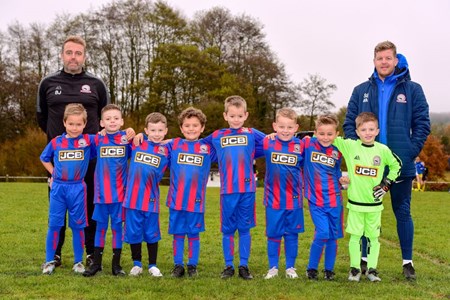 A STAFFORDSHIRE Moorlands football club is celebrating a double win after two of its junior teams secured sponsorship for smart new strips from digger giant JCB.