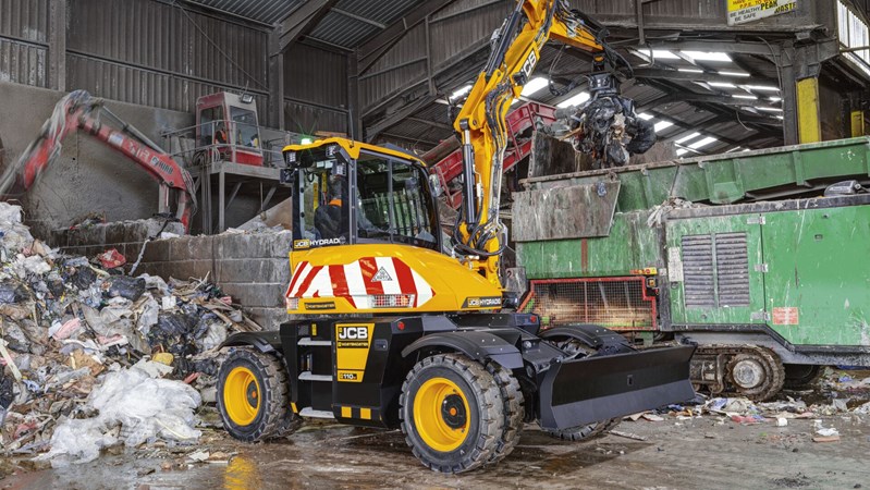 Hydradig, application, waste & recycling