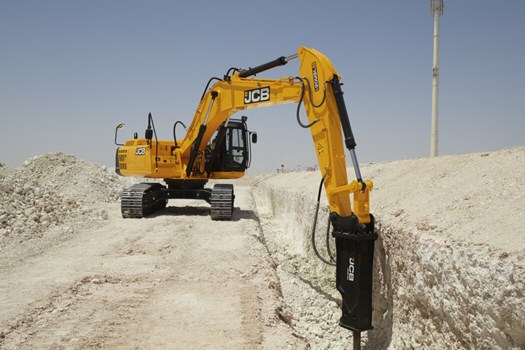 JS305, Tracked Excavator, Application