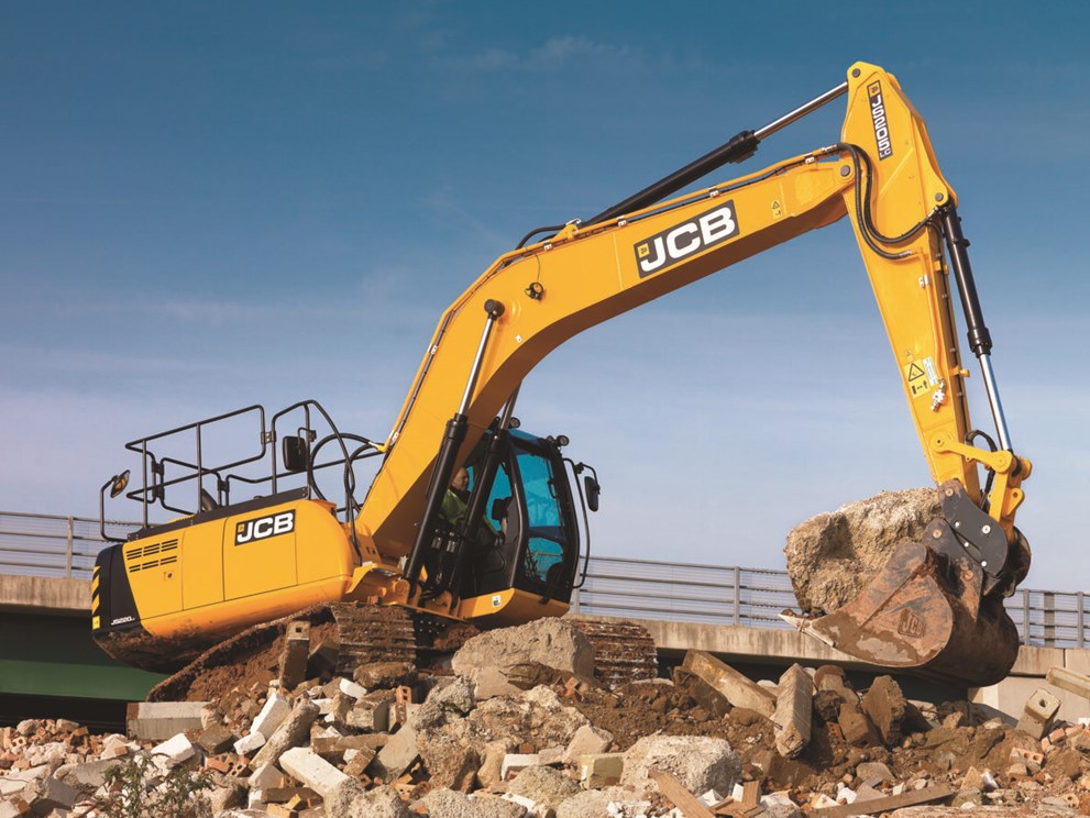 JS205, Tracked Excavator, Application, Demolition