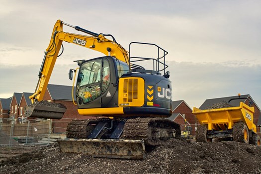 JZ140 Stage V Zero Tailswing Tracked Excavator