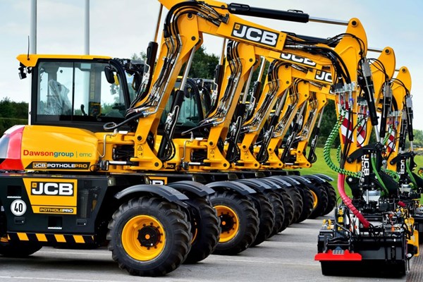 Five more JCB Pothole fixers snapped up by Dawsongroup