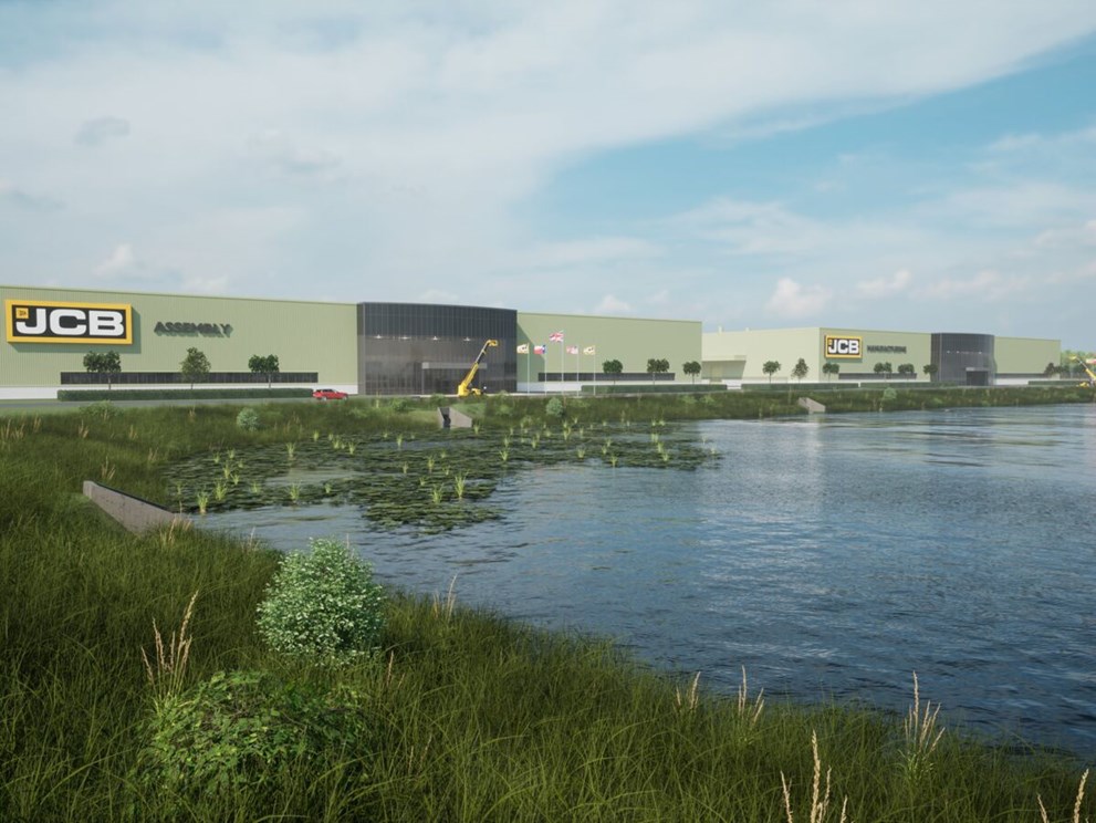 JCB San Antonio Factory Rendering - March 2024