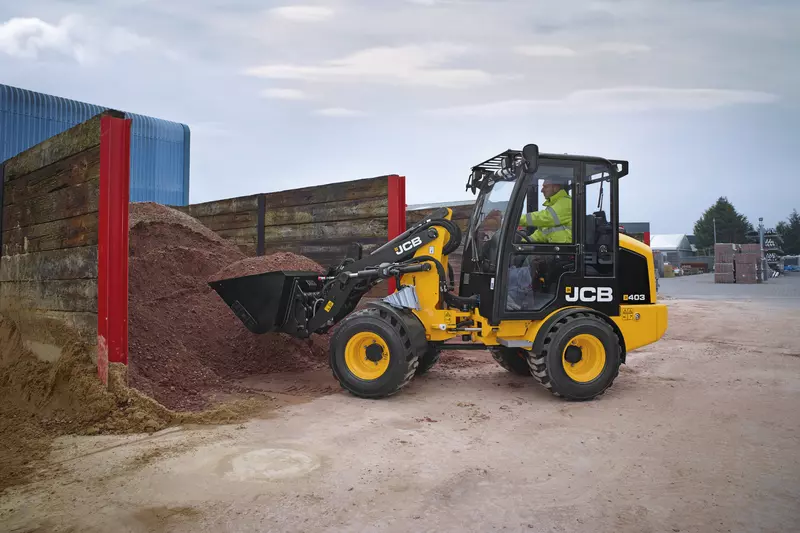 JCB Radlader – 35,6 Cm, Mit Manuell Bedienbarer Frontschaufel, Robustes Konstruktionsspielzeug Für Kinder Ab 3 Jahren