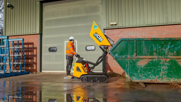 HTD-5E Electric Dumpster High Tip