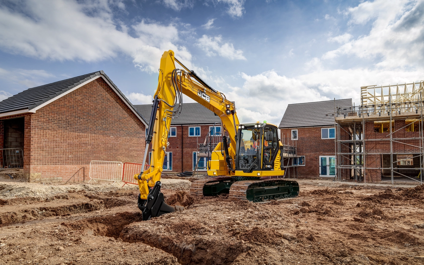 145XR reduced tailswing X series tracked excavator