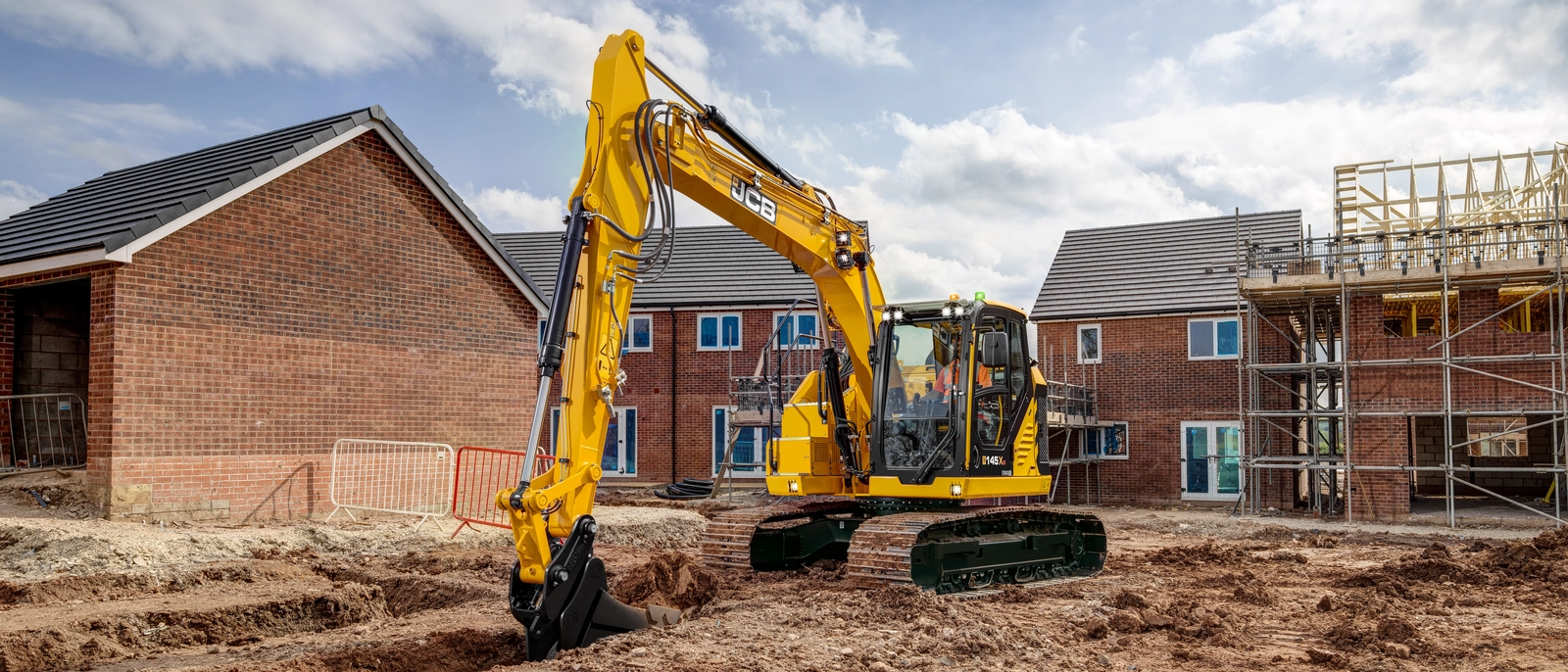 145XR reduced tailswing X series tracked excavator