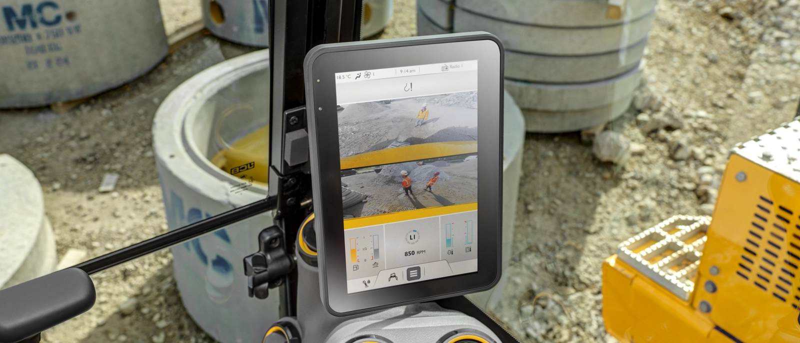 145XR JCBUX user interface 