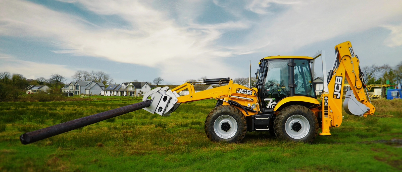 EJ Fry JCB Platinum edition backhoe loader Blog 1