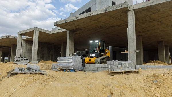 3TS-8T Teleskid Construction Application Image 