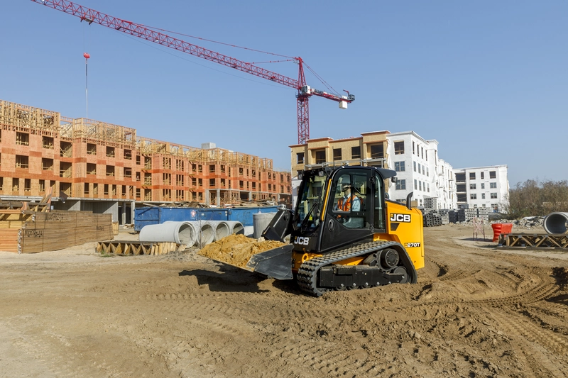 270T Compact Tracked Loader Lifting