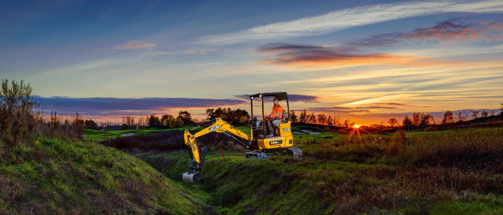 JCB Maschine
