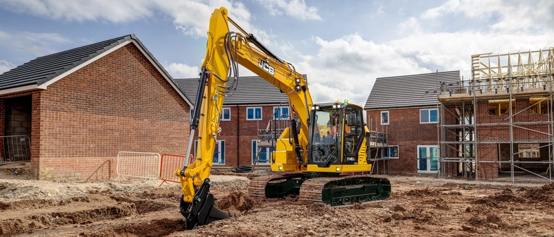 145XR reduced tailswing X series tracked excavator