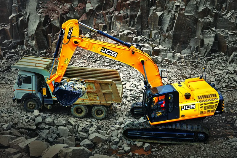 345LC - Tracked Excavator - Quarry Application
