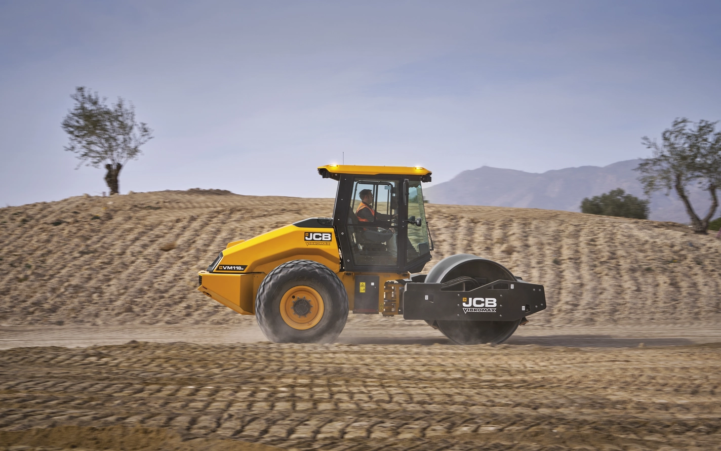 VM118D soil compactor Stage V - application