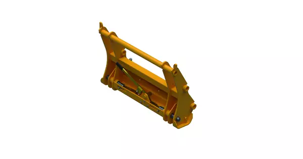 Quickhitches - BHL front loader - CGI