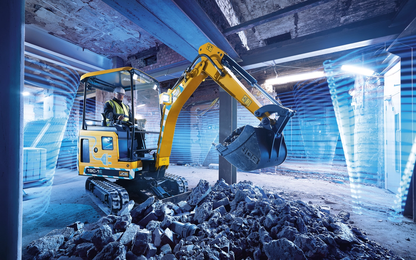 19C-1E Mini Excavator - Electric Long Range - Indoor Excavation 