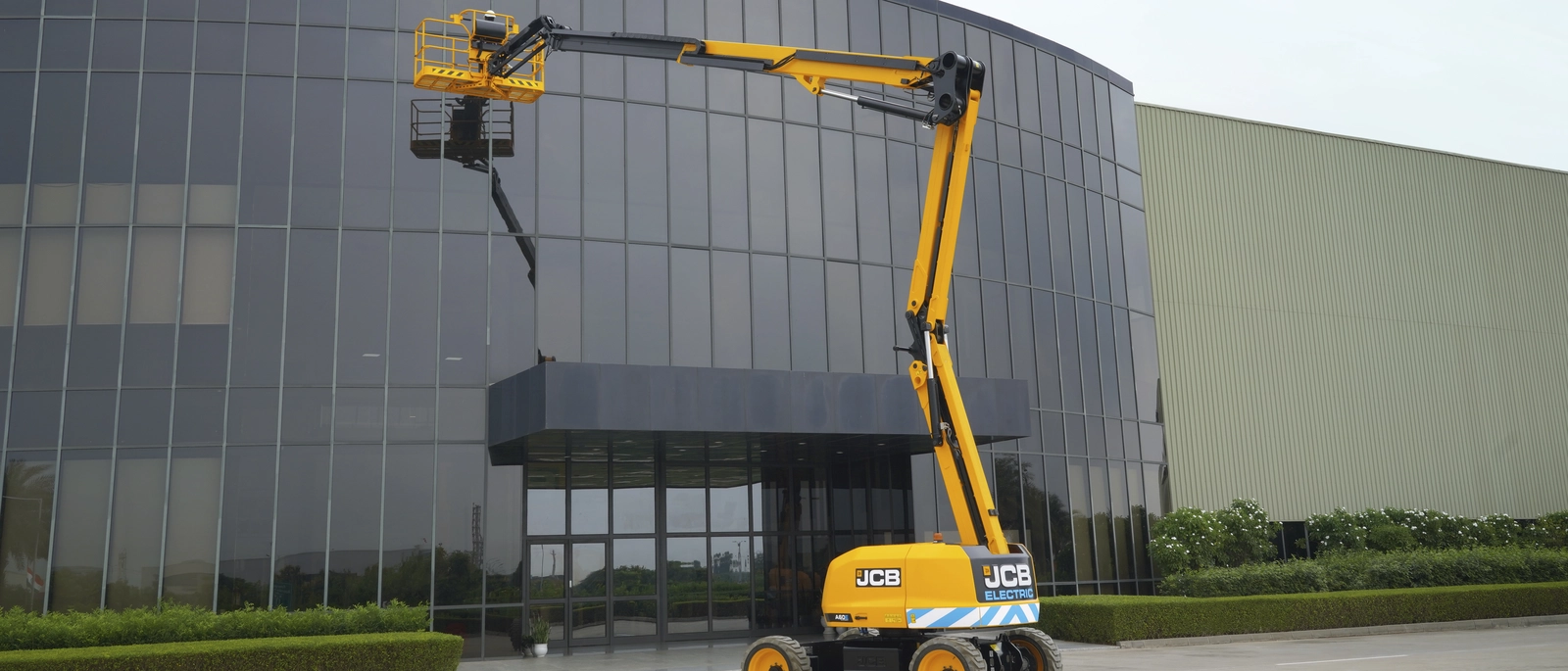 JCB A60E and A60EH photography - taken in India as holding images for Vertikal