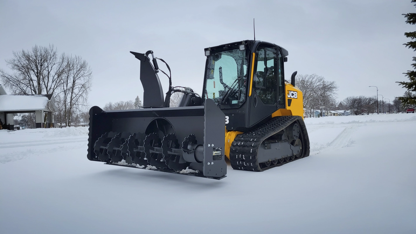 270T - Skid Steer Loader - Snow Blower - application