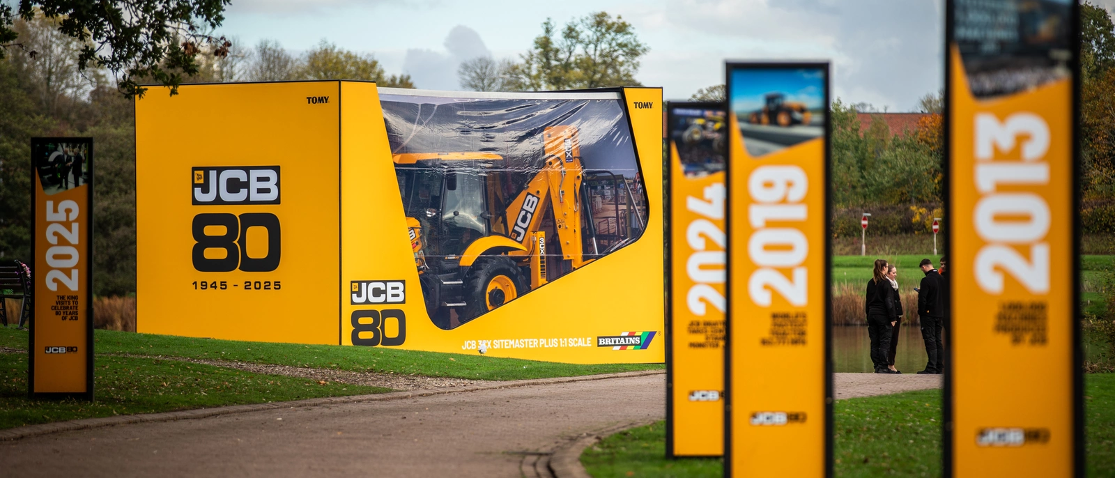 JCB's life-size backhoe in a box 2