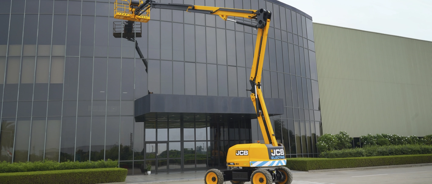 JCB A60E and A60EH photography - taken in India as holding images for Vertikal