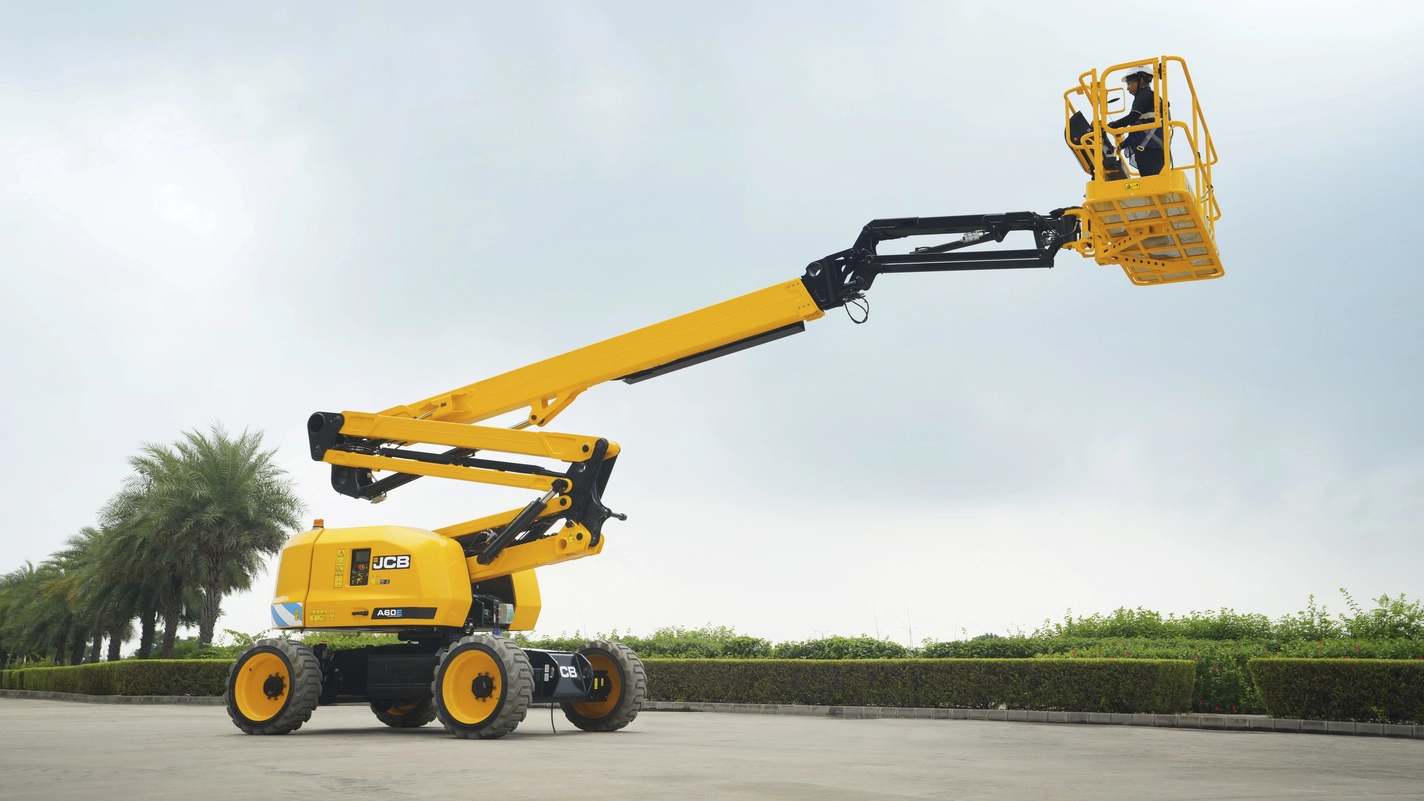 JCB A60E and A60EH photography - holding images taken in India for Vertikal