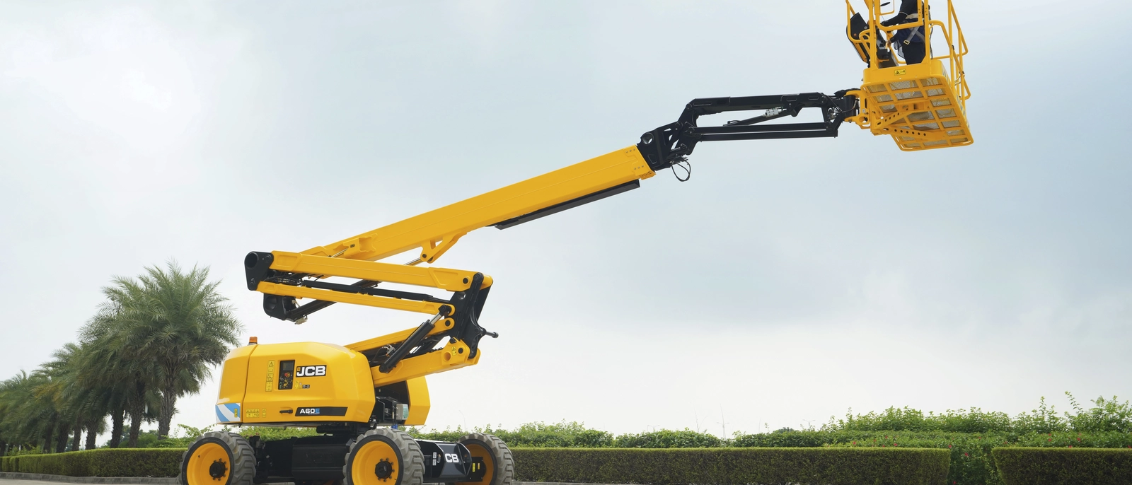 JCB A60E and A60EH photography - holding images taken in India for Vertikal