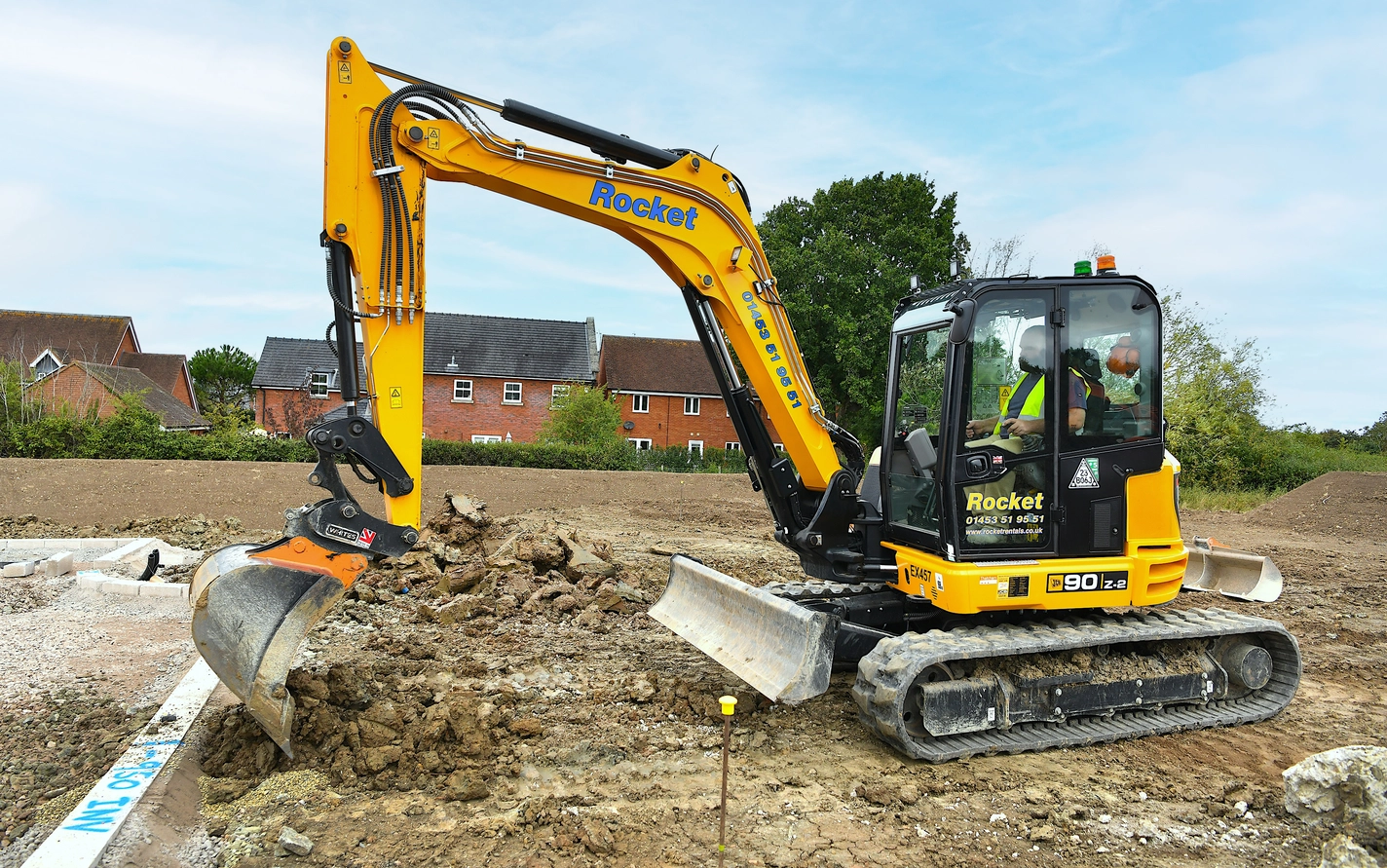 Rocket Rentals - Mini Excavator - Press Release - Image 1