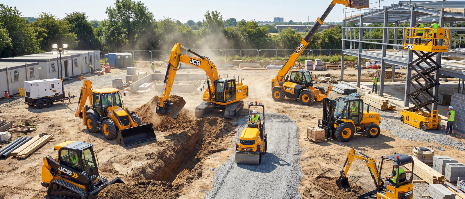 JCB North America Product Range