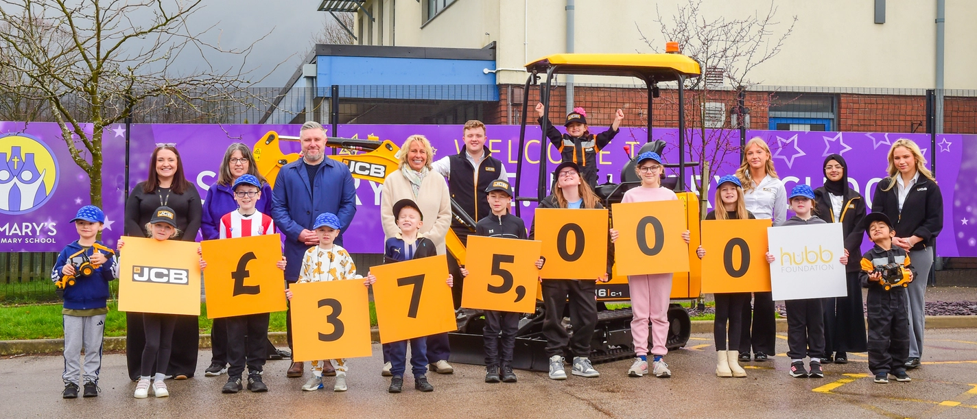 JCB x Hubb Foundation  half-term partnership
