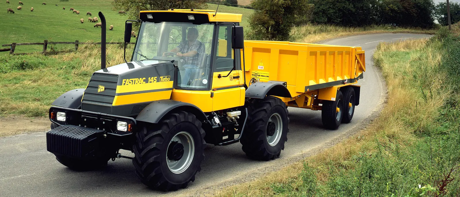 Worlds first high speed trarctor- Fastrac 1991 