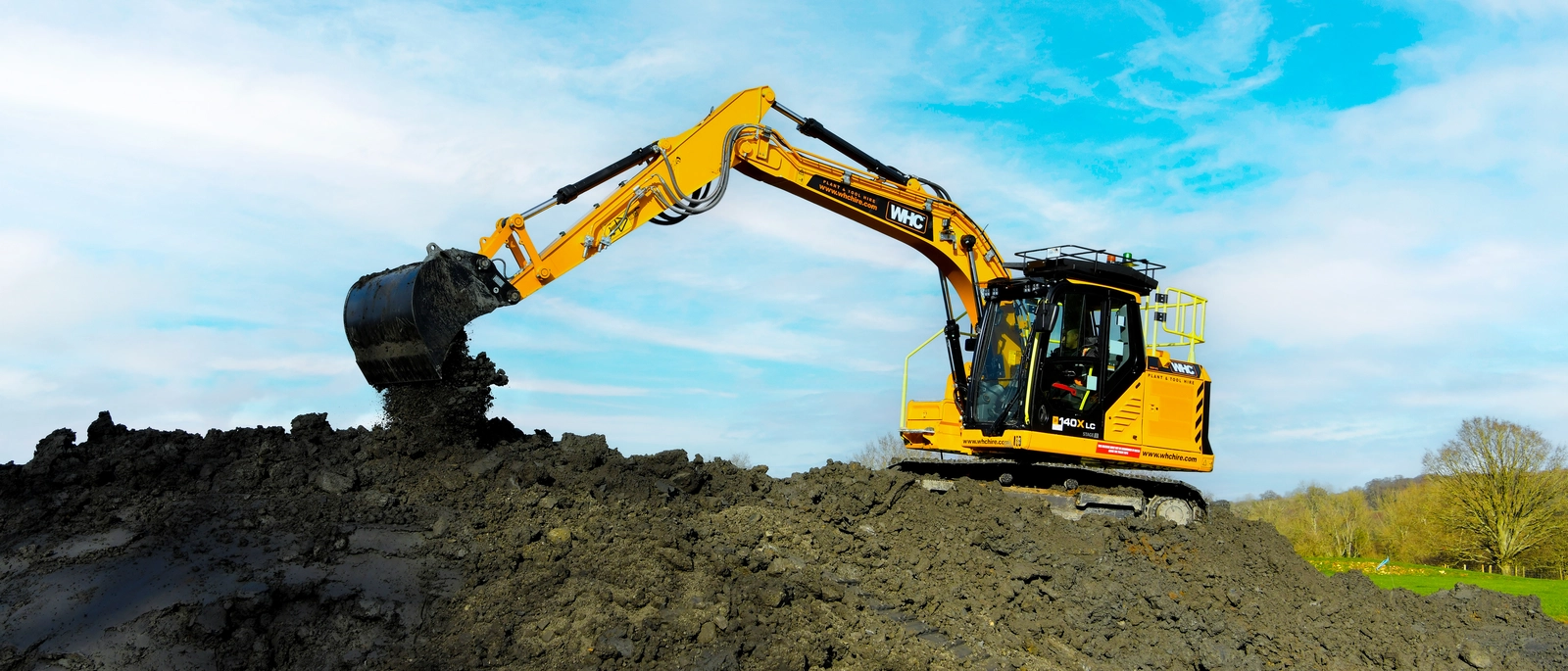 WHC Hire Services 140X Tracked Excavator Blog 2