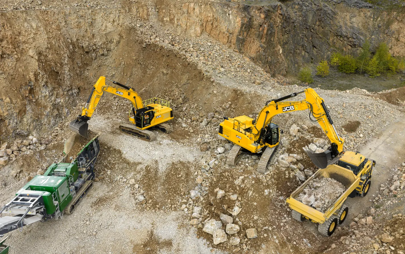 420X/520X - Tracked Excavators - Stage V - Application Image