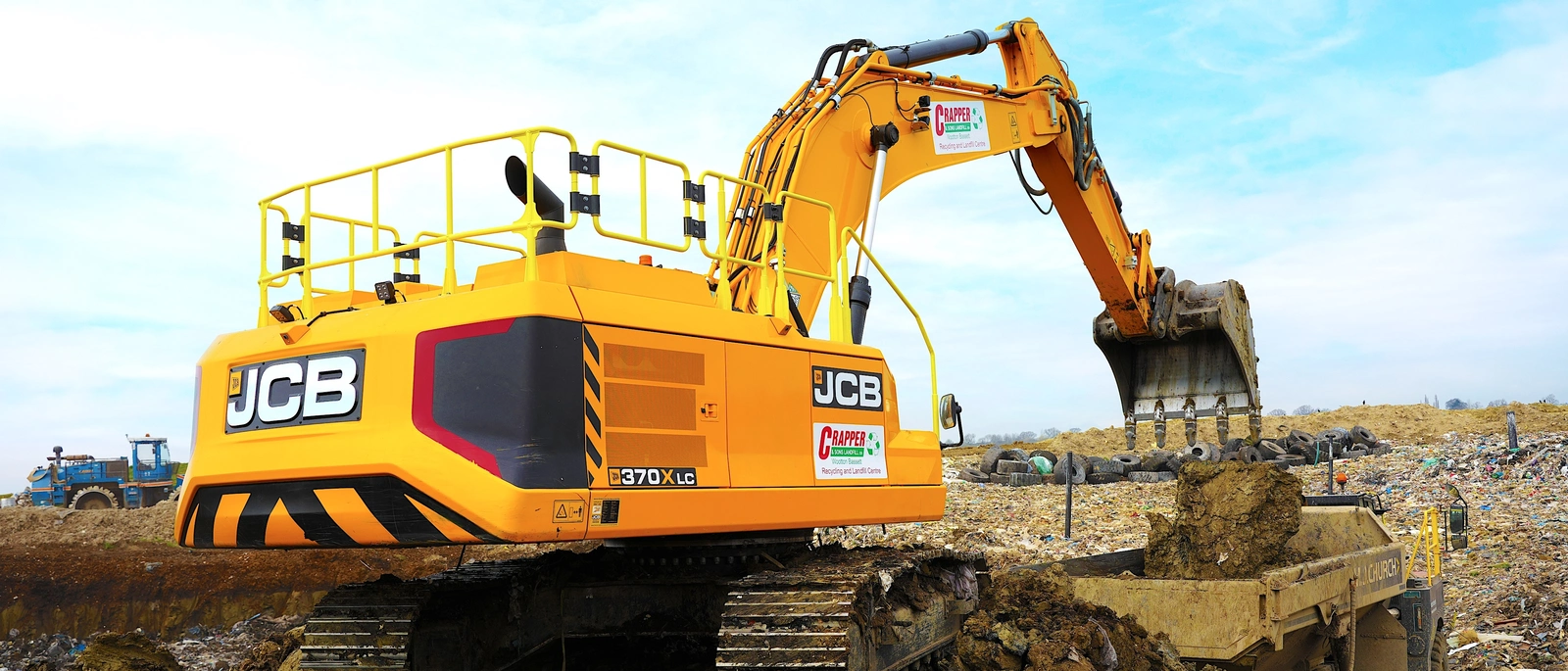 370X Tracked Excavator - Crapper & Sons Landfill Ltd - Application 1