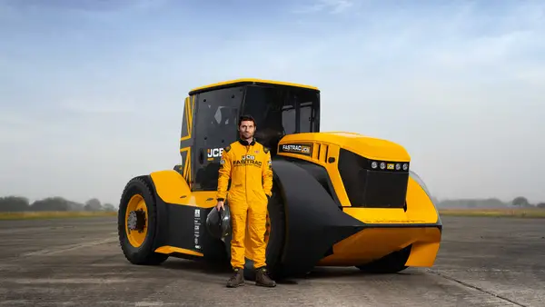 Guy Martin Worlds Fastest Tractor Driver