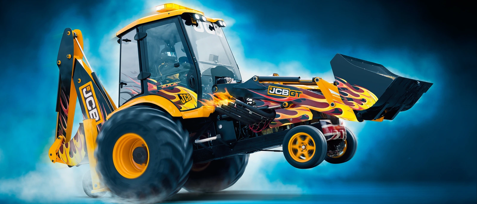 JCB GT World's Fastest Backhoe loader