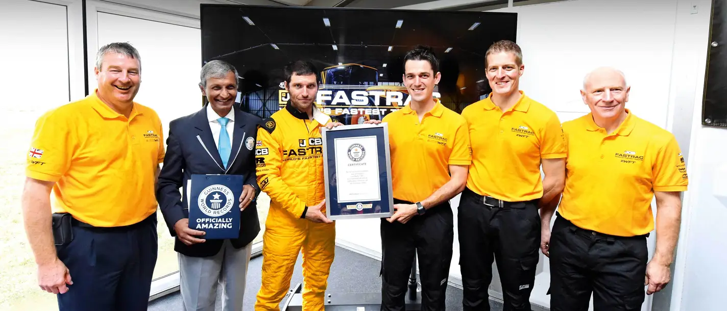 Guiness World Record Worlds Fastest Tractor