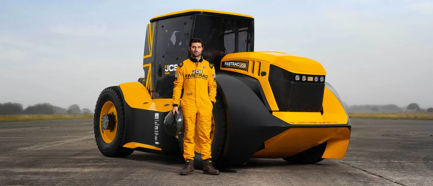 Guy Martin Worlds Fastest Tractor Driver