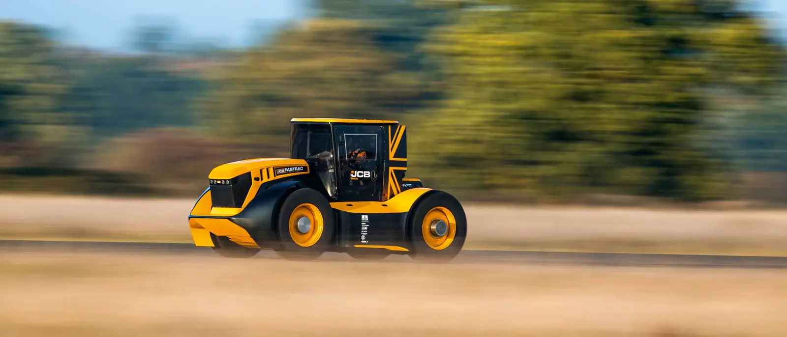 Worlds Fastest Tractor in motion