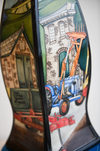 Moorcroft Pottery Vase for 80th Anniversary