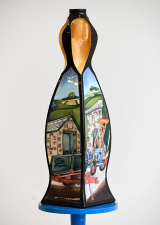 Moorcroft Pottery Vase for 80th Anniversary