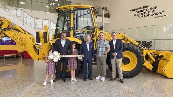 North America Backhoe Ceremony 