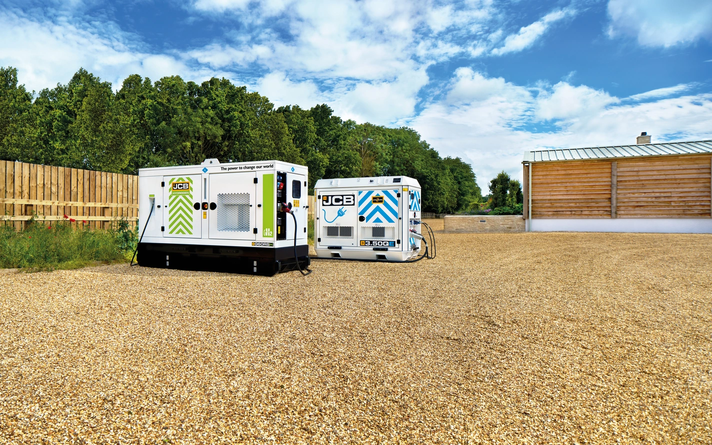 JCB hydrogen generator debut paves way for zero carbon future