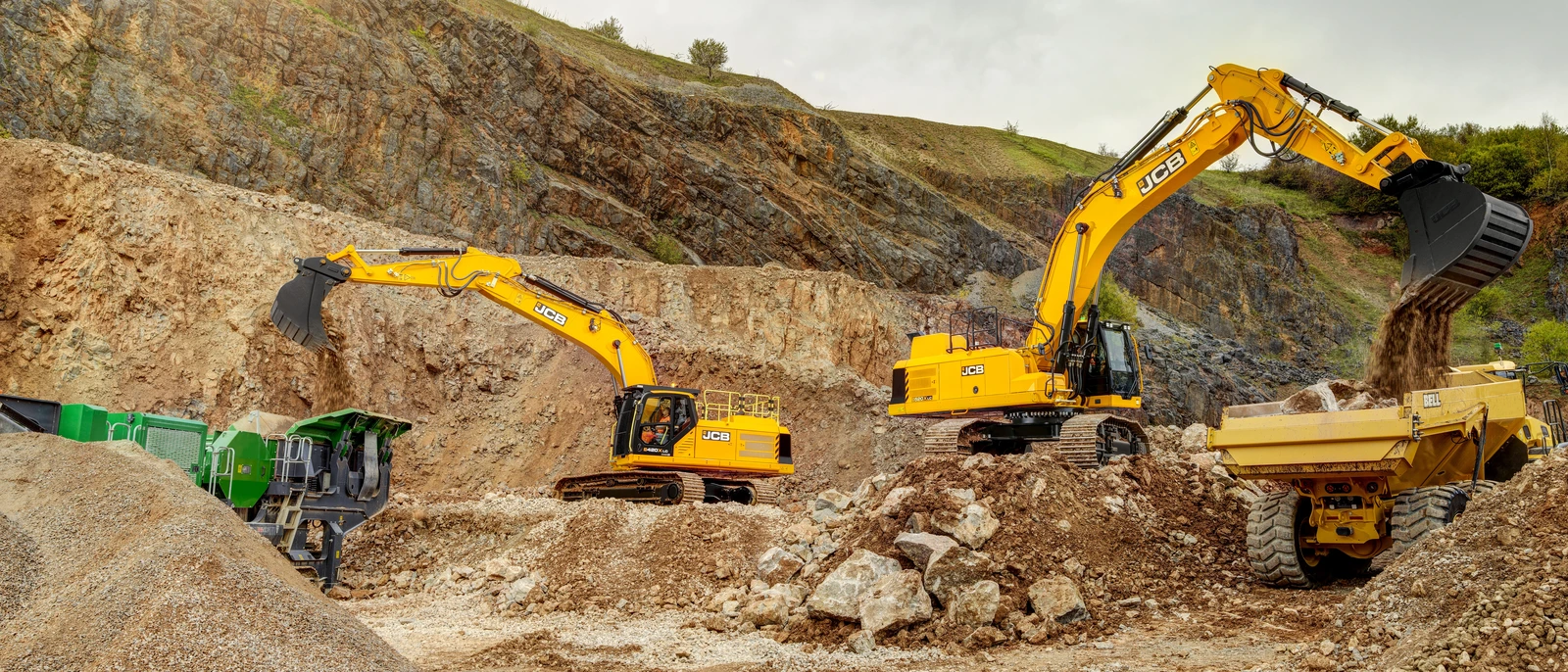 420X/520X - Tracked Excavators - Stage V - Application Image