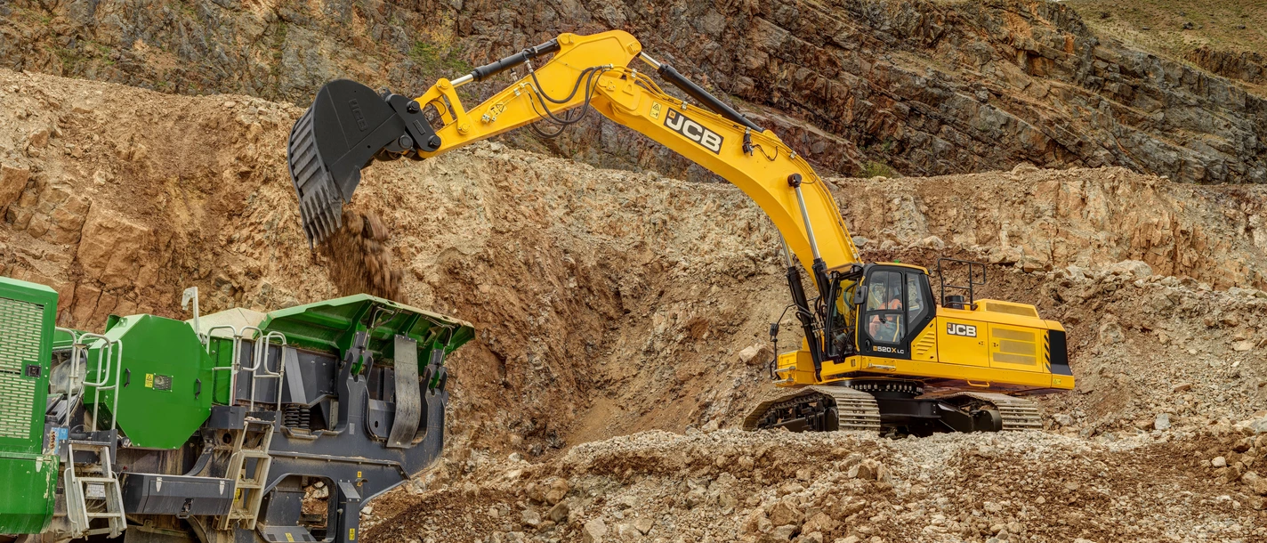 520X - Tracked Excavators - Stage V - Application Image
