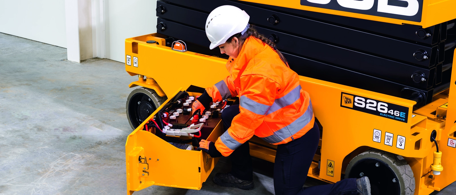 S2646E Electric Drive Scissor Lift Daily Checks