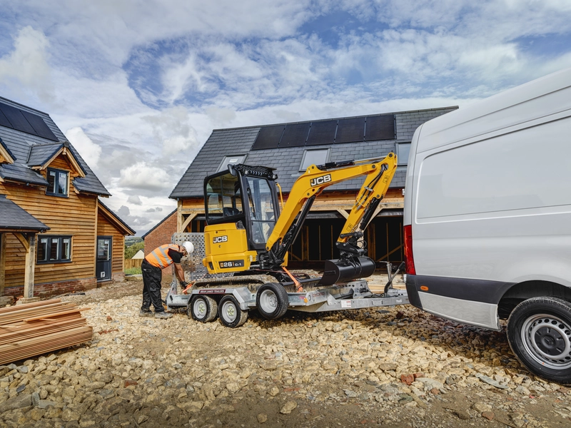 26C-1  2.5T Mini Excavator Trailer