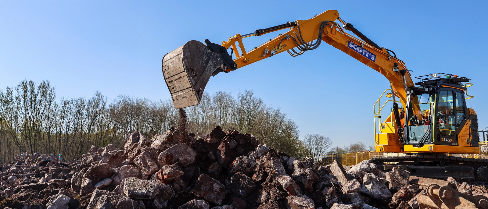 JCB Scotts Excavator 145X